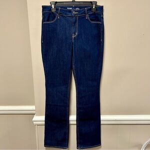 Old Navy Mid Rise Bootcut Sz 6 Dark Rinse Jeans 👖 EUC